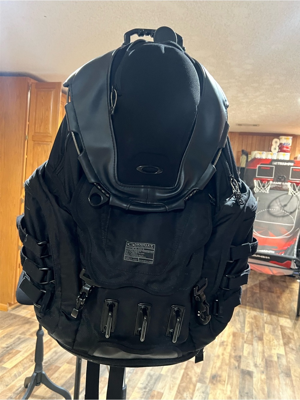 Oakley Black Tactical Gear Backpack